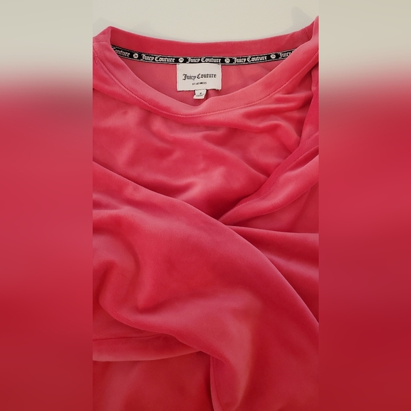 Juicy Couture Pink Velour Top - Picture 8 of 9